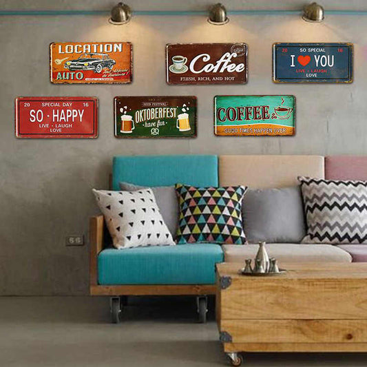 Custom Vintage Plates for Wall Décor  | Each Plate Price